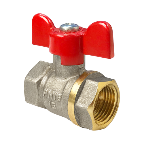 Кран шаровой латунь 11Б27фт1М Ду50 Ру25 ВР рычаг VALFEX VF.214.LR1.200 арт.1246517 