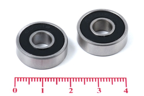 Подшипник 607 2RS (6-180017 С17) 7*19*6мм ГПЗ/СПЗ-4