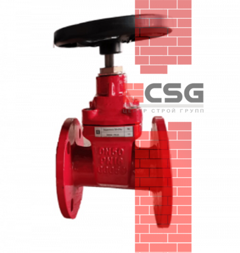 Задвижка чугунная тип МЗВГ 30ч39р Ду65 Ру16  150C открытая гайка Китай, DN 65