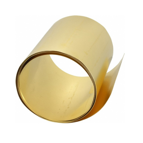 Лента латунная 0.5х300 п/тв, марка Л63