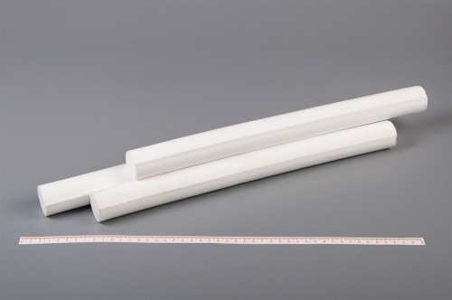 Фторопласт стержень Ф 35 мм (~400 мм) пресс.
