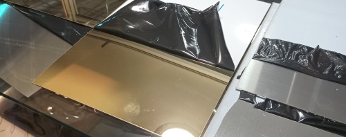 Лист нитрид титана 0,5х1000х2000 AISI 430 зеркало глянец