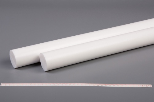 Фторопласт стержень Ф 50 мм (~1000 мм) экстр.