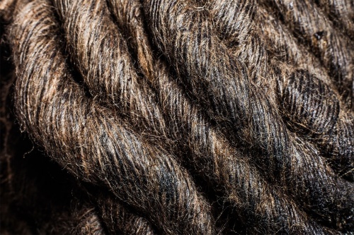 Каболка водопроводная ф 12 мм, пакет+сетка 20 кг