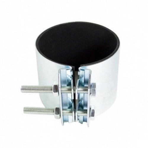 Хомут ремонтный односторонний сталь оц Краб Ду 40 (Дн 45-53) L=70мм Сансфера 17005 арт.1221272