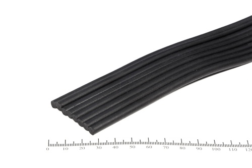 Шнур резиновый 1-1с Ф 5 мм ГОСТ 6467-79