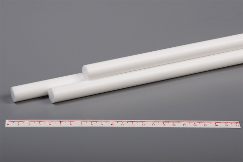 Фторопласт стержень Ф 15 мм (~1000 мм) экстр.