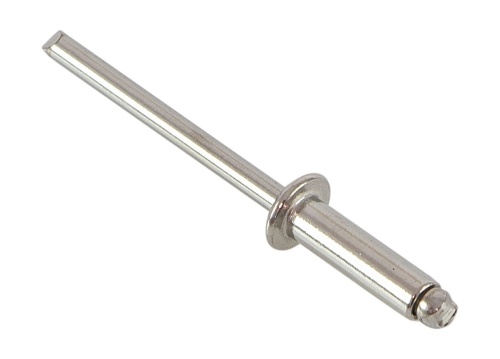 Заклепка вытяжная комбинированная 2.4х6 алюминий/сталь