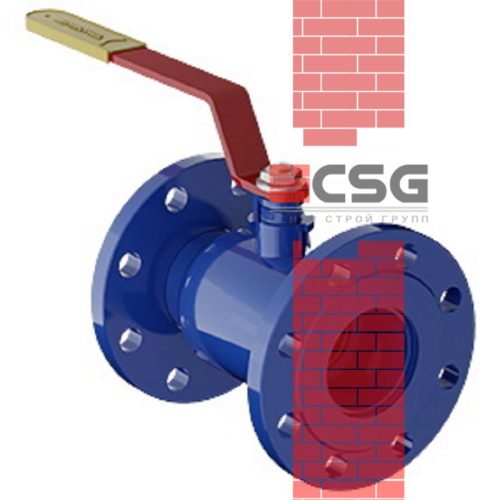 Кран шаровой цельносварной фланцевый 11с67п 2ЦФ.00.1 DN50/40 PN40