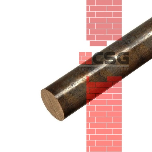 Круг бронзовый 210 прес, марка БрАЖ9-4