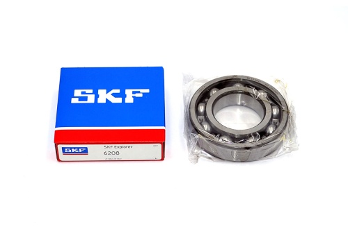Подшипник SKF 6208 (208) 40*80*18мм (шт)
