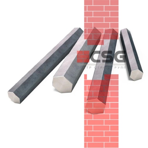 Шестигранник 20Х13  27мм. дл.4,96м.