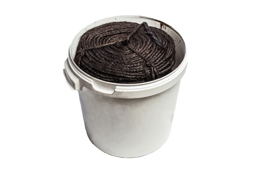 Каболка канализационная  ф 6-8 мм, ведро 20 кг