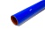 Патрубок силиконовый прямой Ф 63 мм L=1100 мм фото