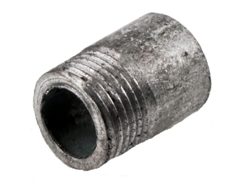 Резьба стальная удлиненная Ду50 L=70мм из труб по ГОСТ 3262-75 арт.1211740