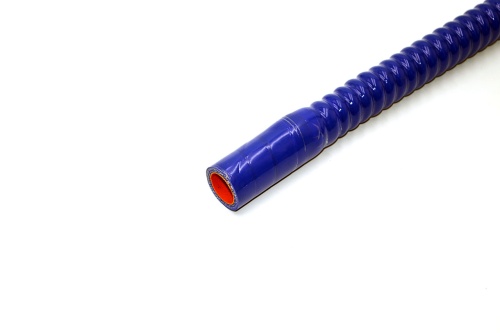 Патрубок силиконовый гофрированный усиленный Ф 20 мм L=800 мм