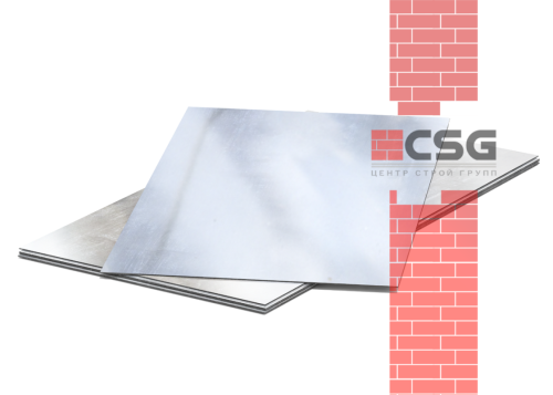 Лист оцинкованный 0.7х1250х2500 Zn140 М пас 