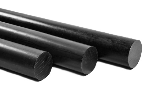 Капролон маслонаполненный стержень Ф 70 мм (~1000 мм, ~5,1 кг) г.Клин