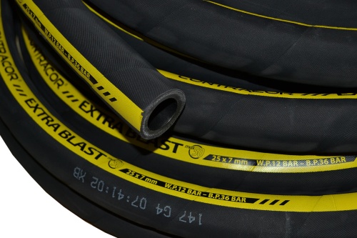 Рукав абразивоструйный 25х39мм Contracor Extra Blast-25 (1", 12 атм) (бухта 40 м)