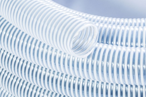 Шланг спиральный НВС Ф  63 мм из ПВХ серия 700N белый (бухта 30 м)