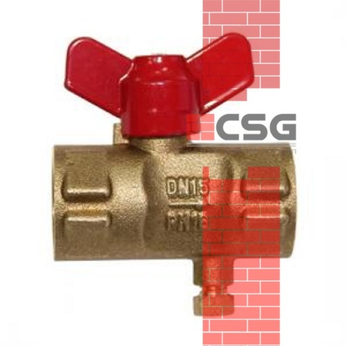 Кран для манометра  11б27п(м)2 Ду 15 Ру16 ВР G1/2" с кр Маевского Пензапромарматура 02211111, DN 15, 1/2 дюйма