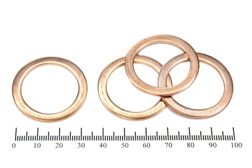 Шайба медная 27х36х1.5