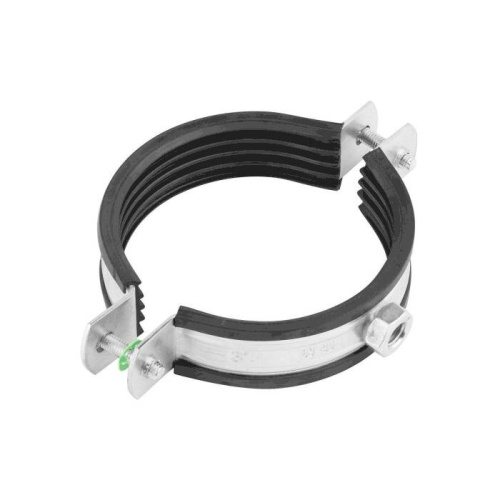 Хомут трубный сталь оц с резин прокладк 3/4" (Дн 25-28) ±2мм М8 б/к BILTI арт.1219612