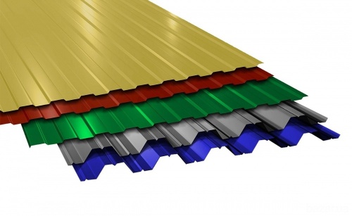 Профнастил окрашенный 0.5x1150 серый