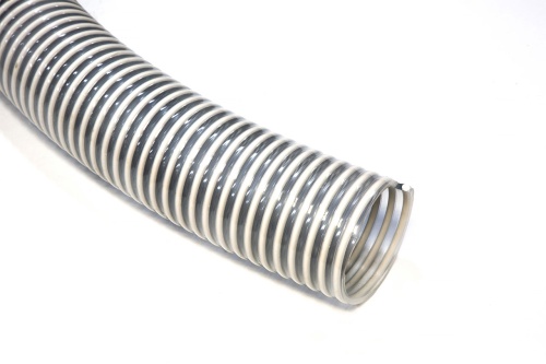 Шланг спиральный НВС Ф  63 мм из ПВХ серия 700N белый (бухта 30 м)