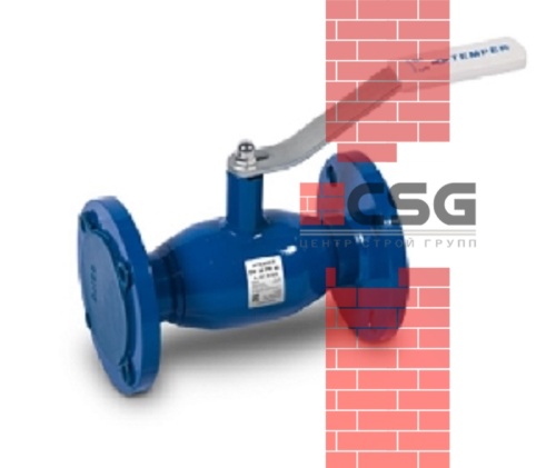 Кран шаровый стальной Ду65 Ру16 фланцевый Temper 28320065, DN 65