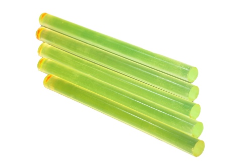 Полиуретан стержень Ф 35 мм   (L=500 мм, ~0,7 кг, жёлтый) Китай