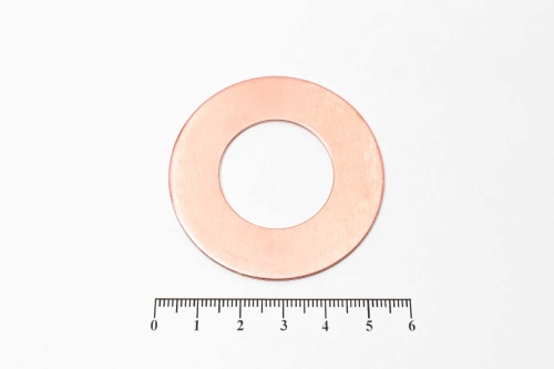 Шайба медная 27х52х1.0