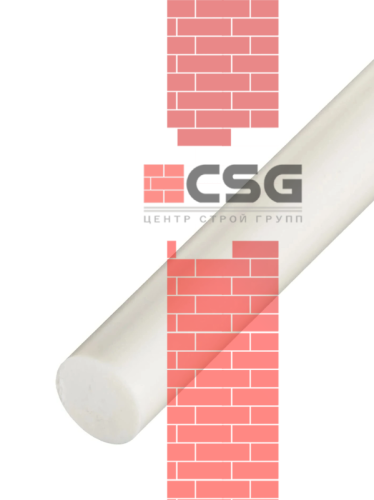 Полипропилен стержень Ф 100 мм PP (~1000 мм, ~8,1 кг) экстр. Китай