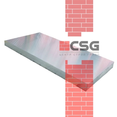 Плита дюралевая 45х1500х3000 РТ-Техприемка, марка Д16Б