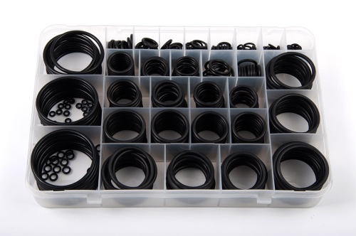 Набор колец уплот. резин. Дюйм. (№8В) 407 шт