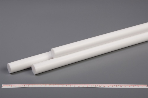 Фторопласт стержень Ф 25 мм (~1000 мм) экстр.
