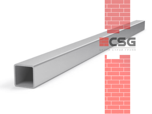 труба алюминиевая квадратная 20x20x1