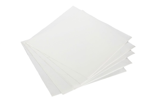 Фторопласт листовой  1 +0.5 мм (500х500 мм) Китай