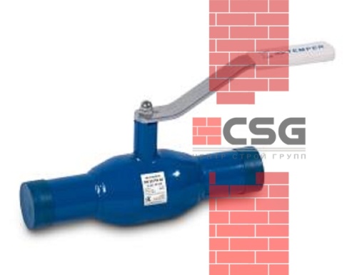 Кран шаровый стальной Ду80 Ру25 под приварку Temper 28220080, DN 80