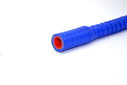 Патрубок силиконовый гофрированный усиленный Ф 16 мм L=400 мм