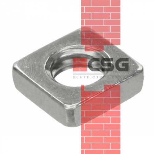 Гайка квадратная 10 оцинк. DIN 562, тыс.шт (700шт)
